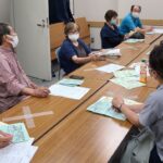 インボイス制度中止の声広げようと、北砂支部で学習会開催！