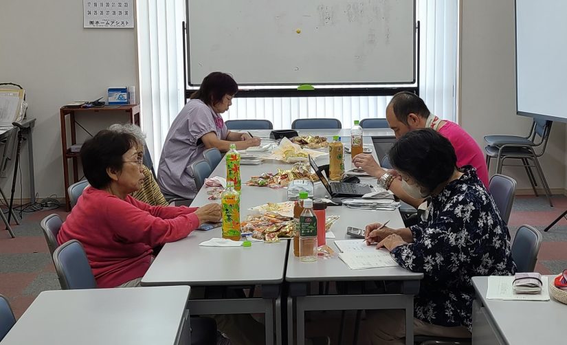 自主記帳の推進を！婦人部記帳カフェ開催
