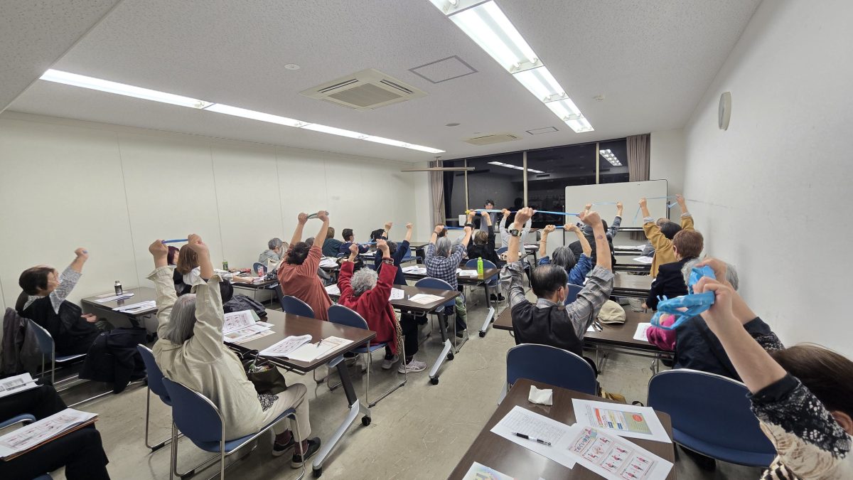 健康寿命を延ばして営業続けよう！！フレイル・認知症学習会