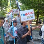 7/25　戦争法案ぶっ潰せ江東行動　1,000人パレードに参加しました